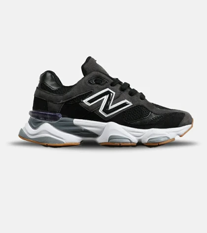 کفش کتانی مردانه و زنانه مشکی خاکستری NEW BALANCE 9060