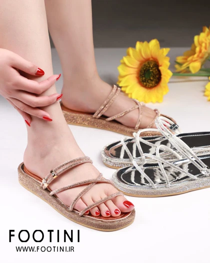 صندل مجلسی دارانا نگینی رزگلد