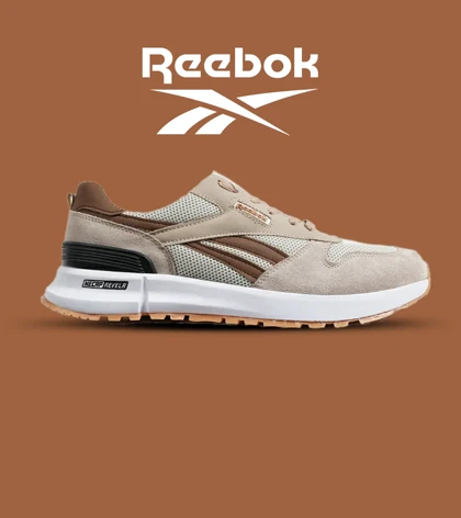 کفش کتانی قهوه ای کرم REEBOK Unphased Pro مدل 6371