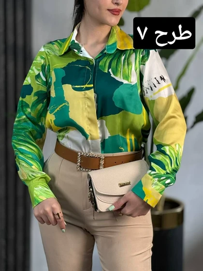 شومیز ساتن سیلک کد 1782