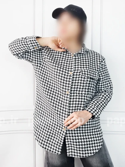 شکت پشمی پیچازی تک جیب