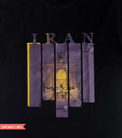 تیشرت مشکی طرح بازار