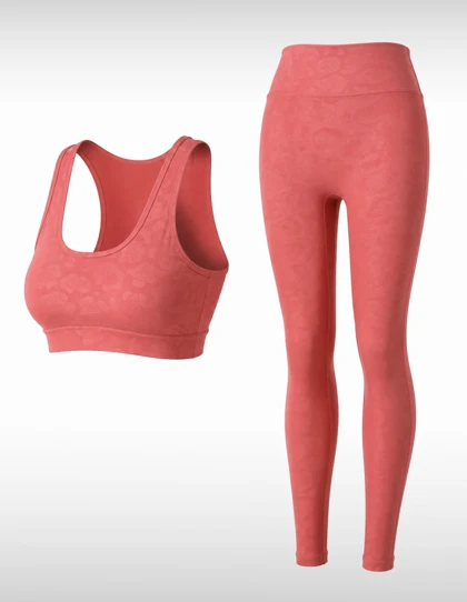 ست نیم‌تنه و لگ ورزشی زنانه بدون برند Elegant Fit W