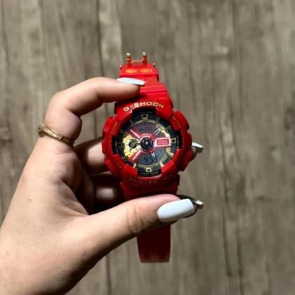 ساعت مچی کاسیو جی شاک قرمز مدل GA-110 اسپرت