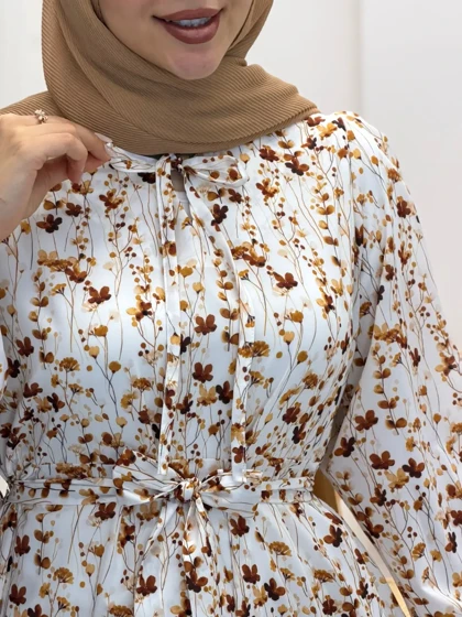 4252-پیراهن بلند نوردخت