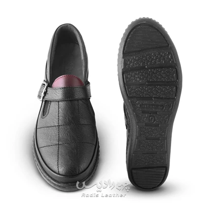 کفش روزمره زنانه چرم رادیس مدل FLORA کد 658-M.MC