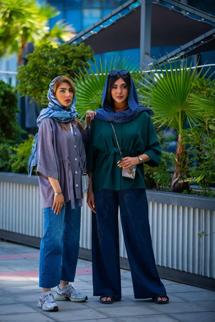 مانتو بابوس پیراهنی کمر گت