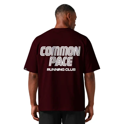 تیشرت مردانه زنانه اورسایز نخی 1991 Common Pace مدل TS19116