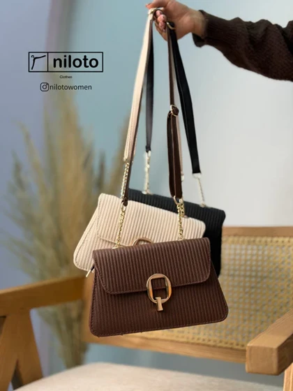 کیف دوشی زنانه مدل Q پاسپورتی (7801)