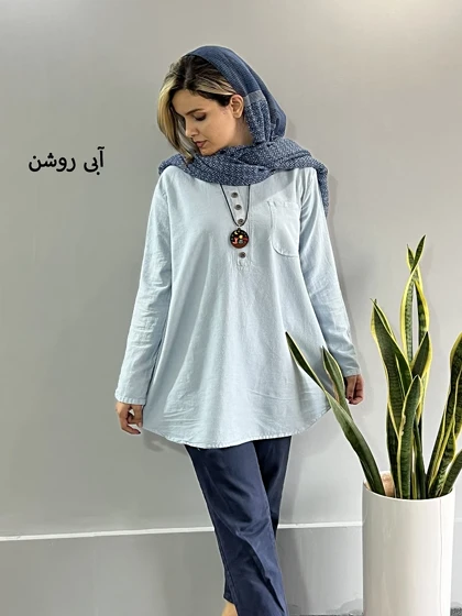 مانتو شومیزی آتنا ( دارای ایراد جزئی )