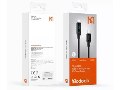 کابل تایپ‌سی به لایتنینگ مک دودو Mcdodo CA-1030 36w Type-c To Lightning Fast Charging Data Cable