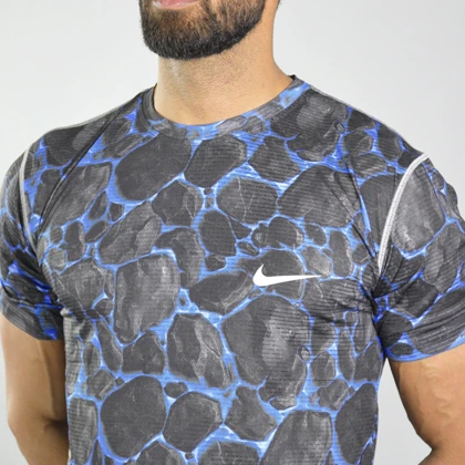 تیشرت ورزشی مردانه نایک مدل GMS-3G1302 آبی