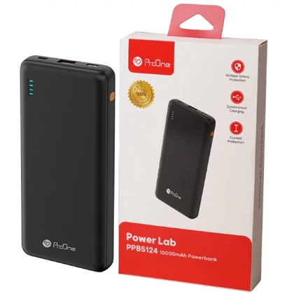 پاور بانک 10000 پرووان proOne مدل PPB5124 توان 20 وات