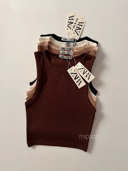 کراپ تاپ ساده زارا