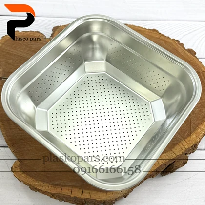 آبکش استیل مربع سایز 32