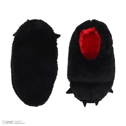 دمپایی روفرشی مدل اسلیپر طرح هیولا مشکی