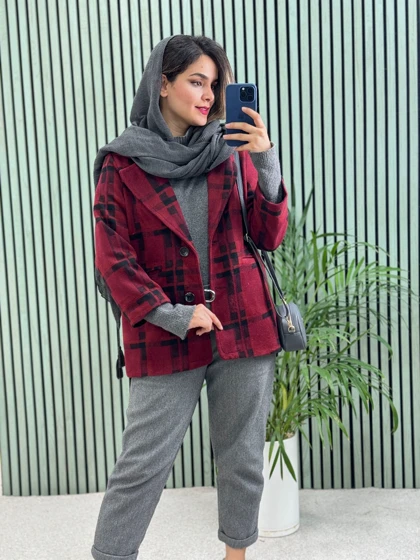 پالتو کتی آستردار باران