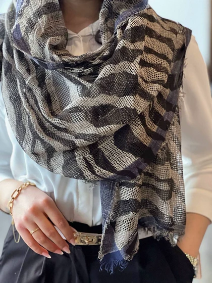 شال بهاره زبرا