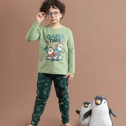 بلوز شلوار پسرانه جانا کد 6157