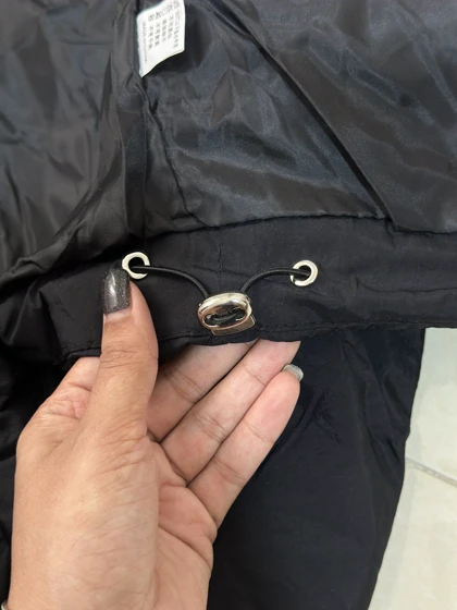 پافر مشکی بدون کلاه 96312