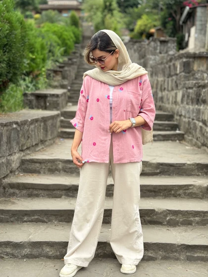 شومیز مانتویی تی تی