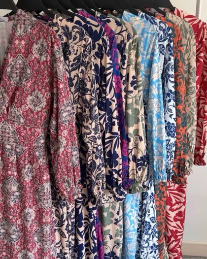 پیراهن مانتویی ماریا