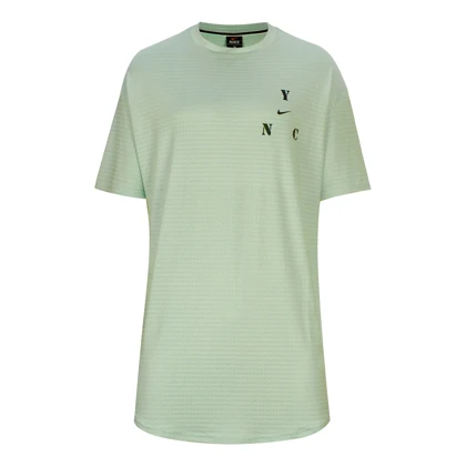 تیشرت مردانه نایک مدل سوپر لانگ Mub-1052 سبز آدامسی