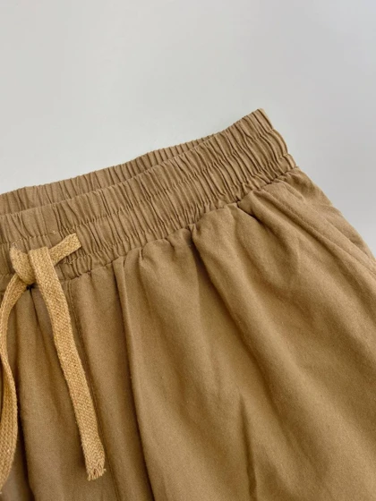 شلوار دامنی لینن نخ وارداتی کد 3704