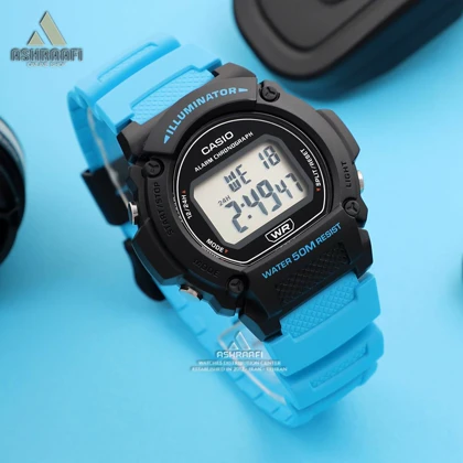ساعت کاسیو دیجیتالی Casio W-219H-2A2V
