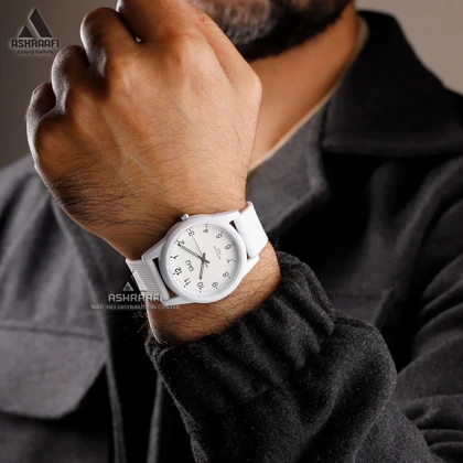 ساعت سفید کیو اند کیو Q&Q VS12J006Y