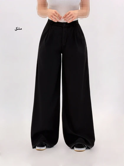 6858-شلوار بگ سیلک رویال