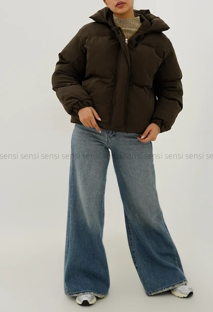 کاپشن پفی کلاه دارکد1004885