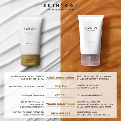 کرم مرطوب کننده و ضد چروک پوست اسکین 1004 سنتلا ماداگاسکار 75میل