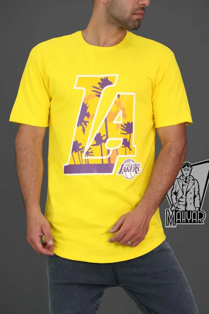 تیشرت آستین کوتاه LAKERS