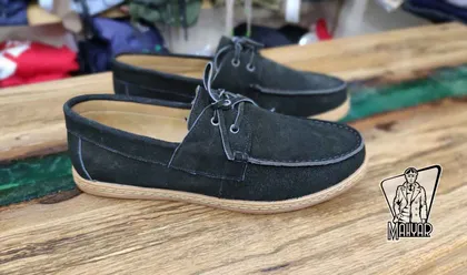 کالج چرم مردانه PULL AND BEAR