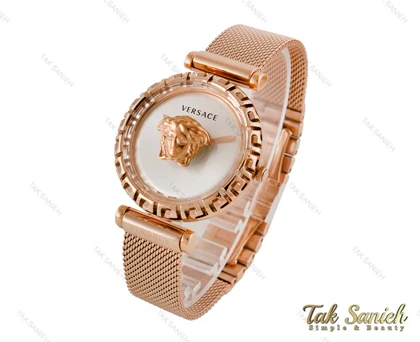 ساعت مچی ورساچه رزگلد زنانه مدل پالازو Versace-3996-L