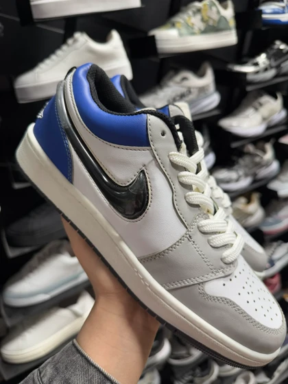 کتانی مردانه جردن وان دراگون سفیدآبی