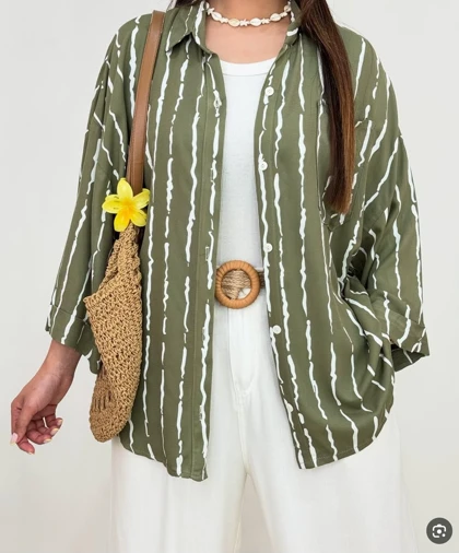 مانتو زنانه پری لینن پنبه