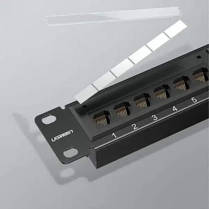 پچ پنل 24 پورت Cat6 یوگرین UGREEN مدل NW127-70423