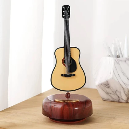 مینی گیتار کوکی موزیکال با پایه گردان