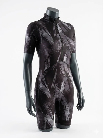 مایو اسپیدو نیم زیپ ضد کلر 002