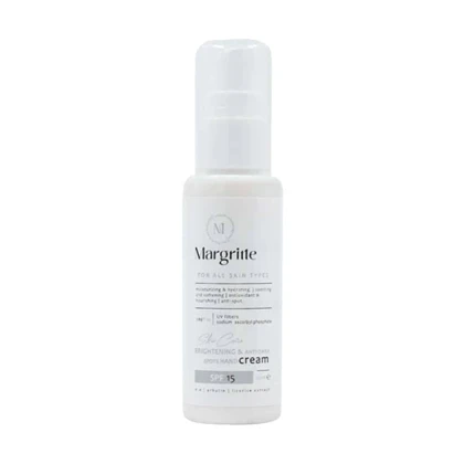 کرم روشن کننده و ضدلک دست spf15 مارگریت 50 میل