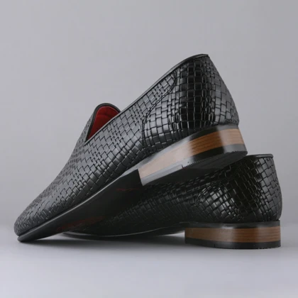 کفش کالج مردانه چرم یلسان مدل آرچر کد 508-MOT