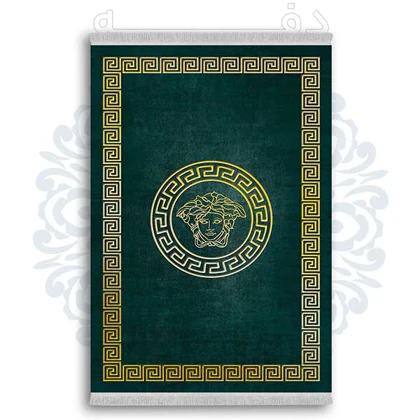 فرشینه از جنس پارچه هازان مخمل ترک طرح کلاسیک برند دفه کد DK 19