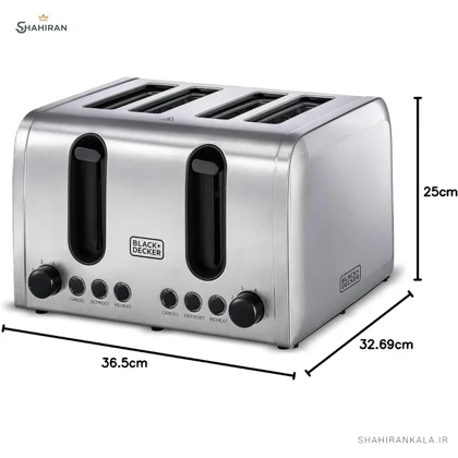 توستر بلک اند دکر مدل BLACK AND DECKER ET444