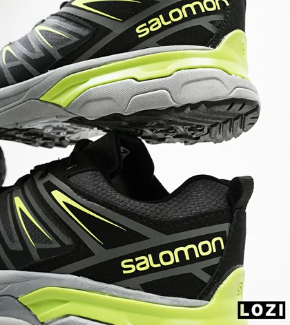 کفش کتانی مشکی سبز Salomon X ULTRA