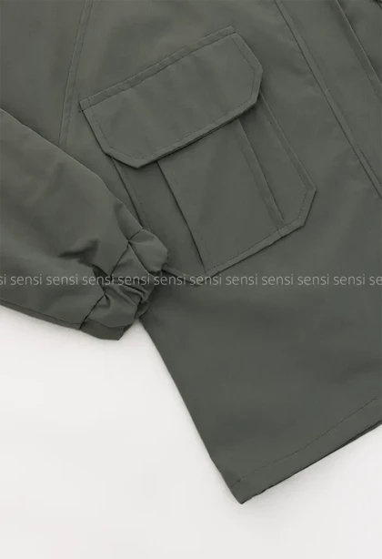 بامبر کتان tc کلاه دار کد1004945