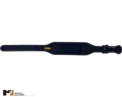 کمربند بدنسازی سگکی رویه چرم نرمال