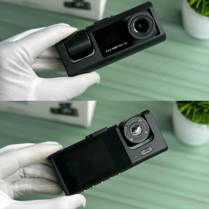 دوربین ثبت وقایع خودرو بلک باکس BLACK BOX سه لنزه