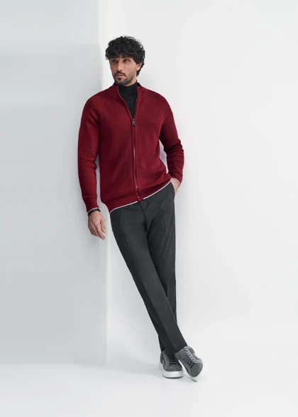 پلیور زیپ‌دار 2521008